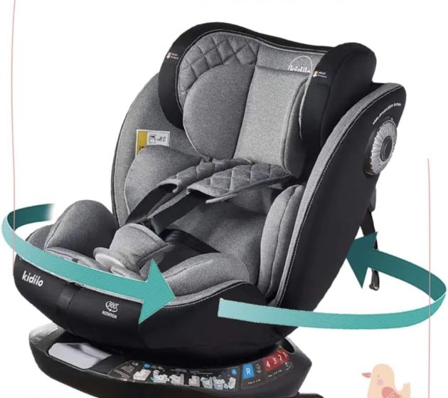 Carseat kidilo isofix 360 degree - Image 3