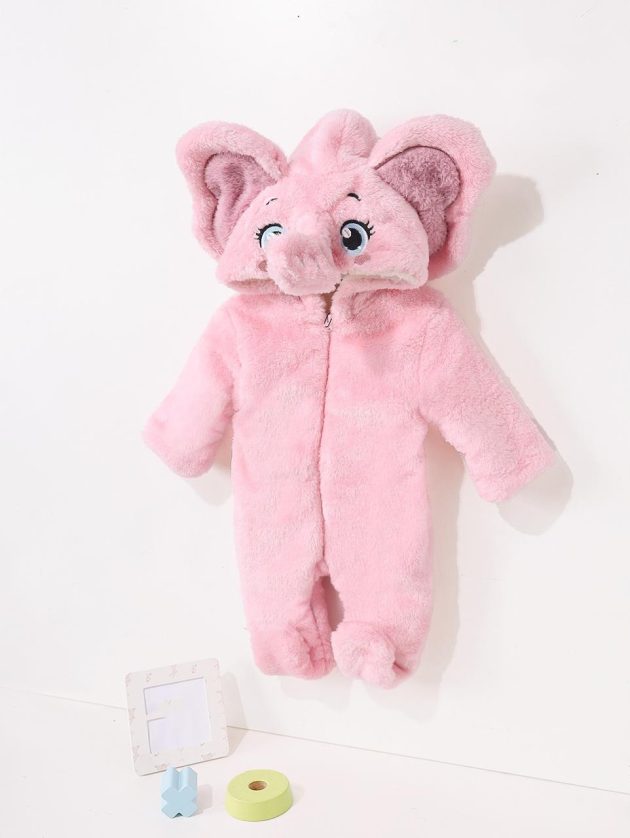 Jumpsuit fur elephant