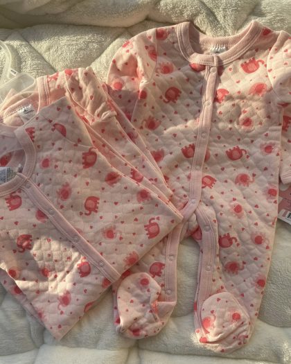 Jumpsuit girls-Two layers of cotton