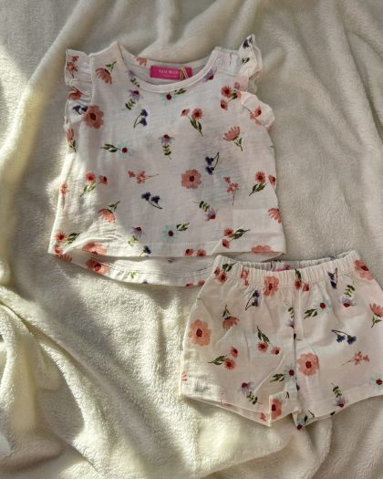 Set 2 pieces flowers