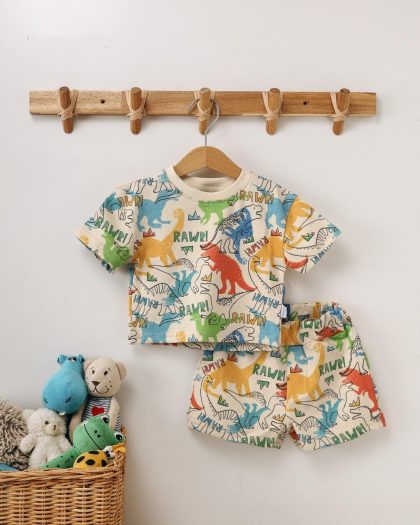 Pajama cotton dinosaur