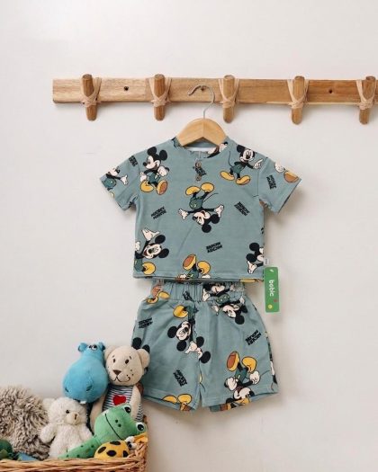Pajama cotton mickey