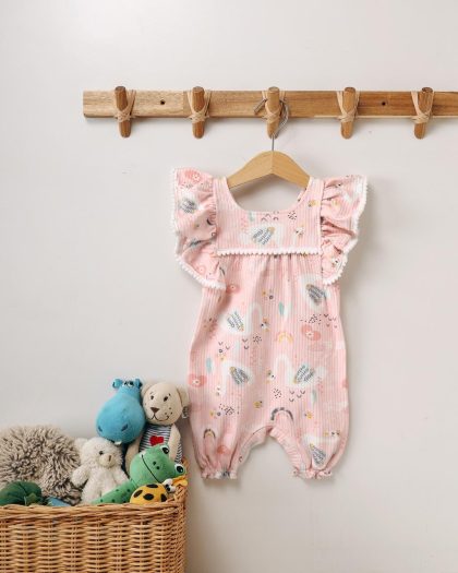 Jumpsuit girls pink