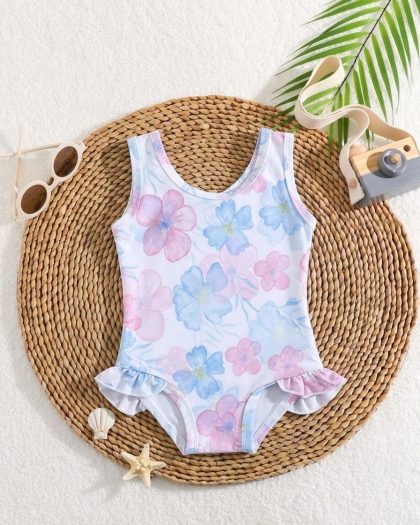 Swimsuit flowers