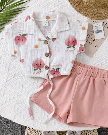Set 2 pieces baby girl
