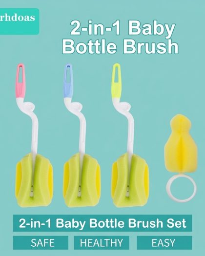 Baby bottle brush