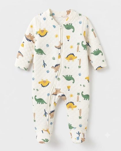 Jumpsuit dinosaur  3 layers
