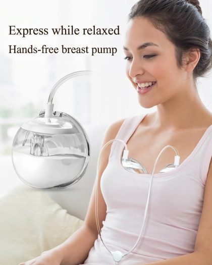 Wearable electric Breast pump double