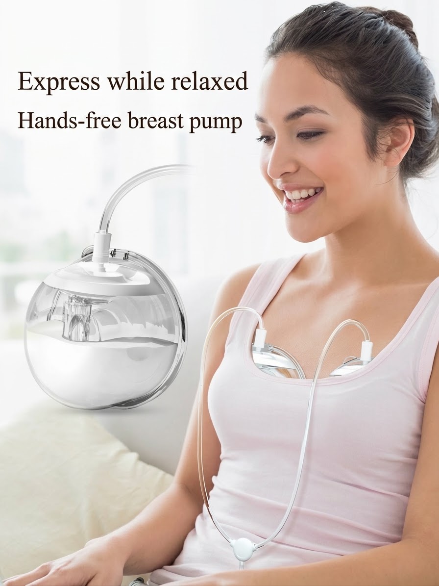 Wearable electric Breast pump double
