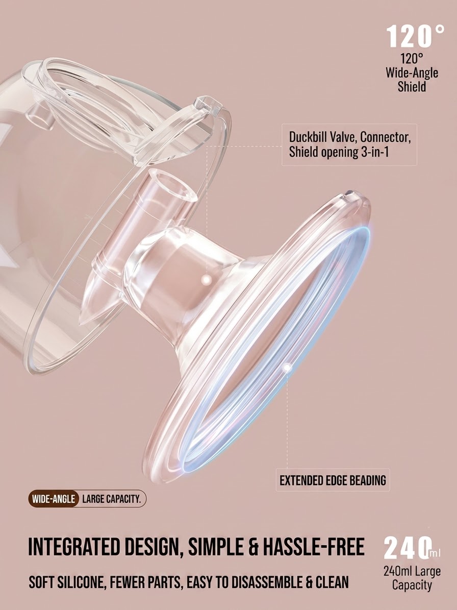 Wearable electric Breast pump double - Image 4