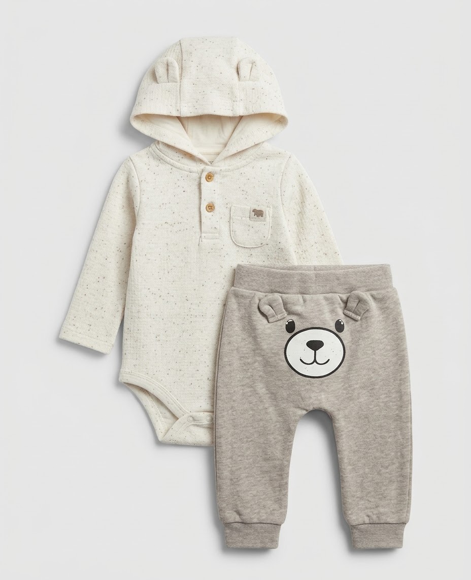 Set 2 pieces cotton
