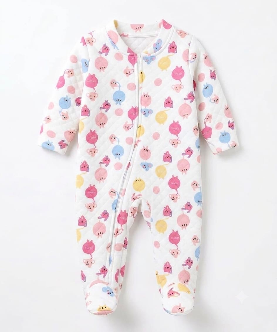 Jumpsuit pink 3 layers
