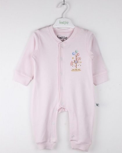 Jumpsuit cotton pink