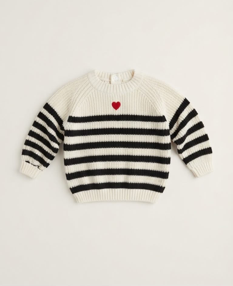 Pullover heart