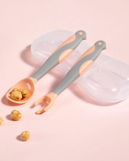 Set silicone ( spoon & Fork)
