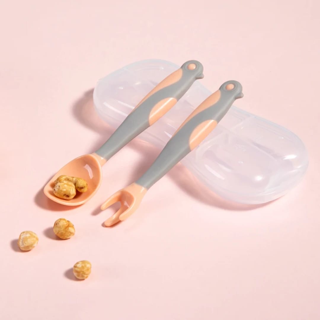 Set silicone ( spoon & Fork)